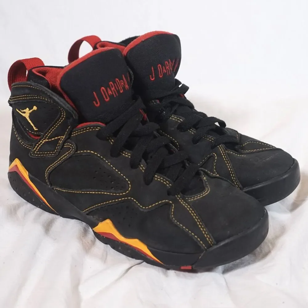 Nike Air Jordan 7 Retro “Citrus” 2022 Sneakers Youth Size 5Y DQ6040-081